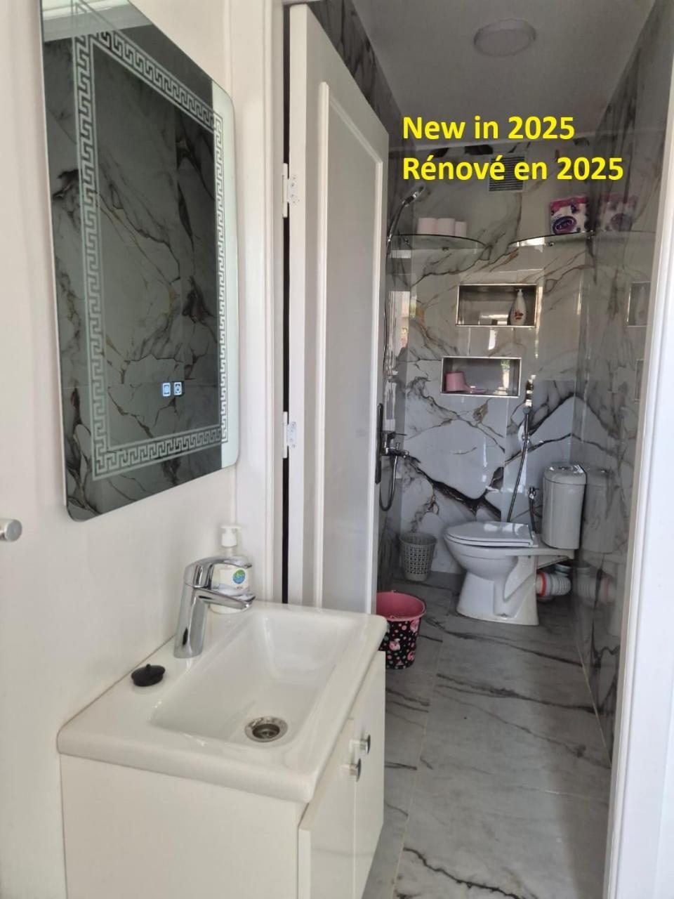 JibilaStylish Duplex - Ocean View - Airport - Wifi - Renovated 2025 - 24H Receptionアパートメント エクステリア 写真